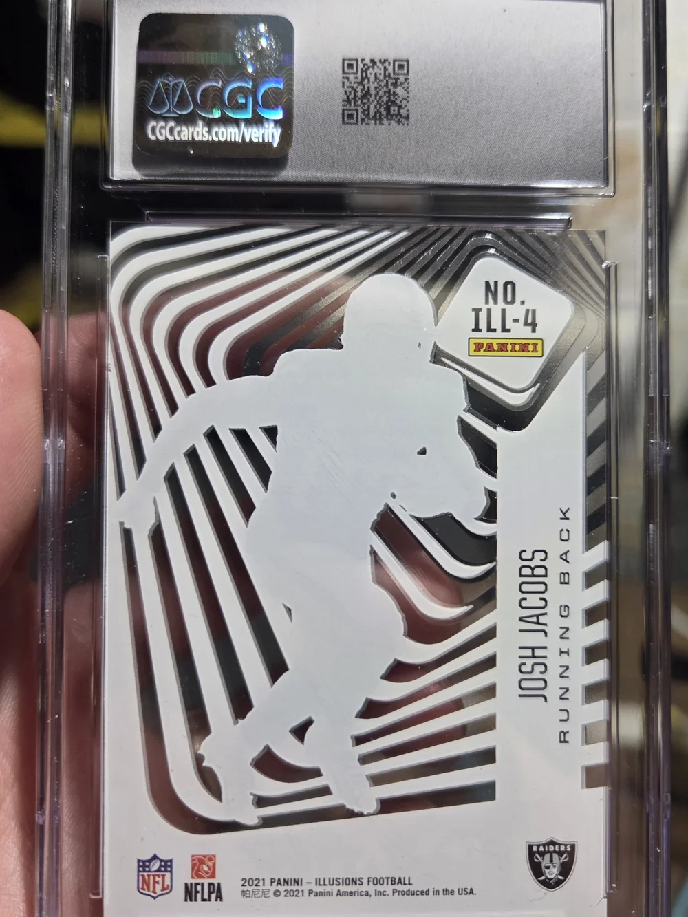🏈 FLAWLESS CGC 10 GEM MINT JOSH JACOBS — HIGH-IMPACT 